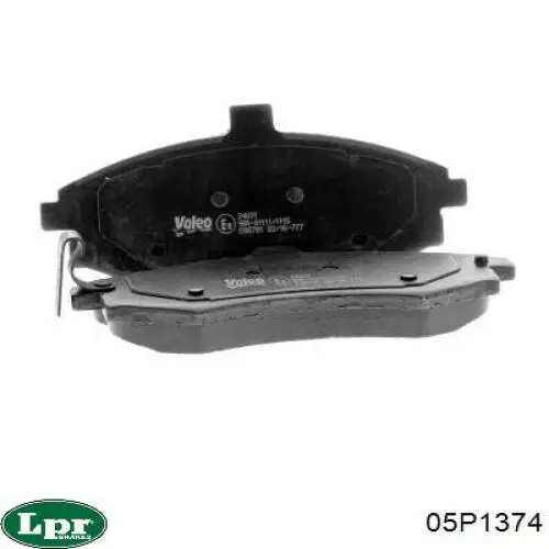Колодки LPR 05P1374 цена, от 17.31 USD