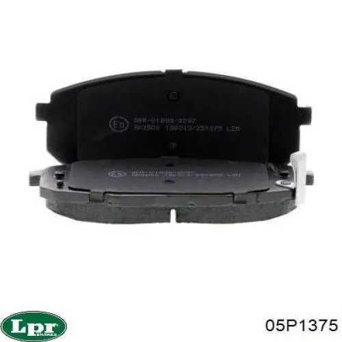 Передние тормозные колодки 05P1375 LPR