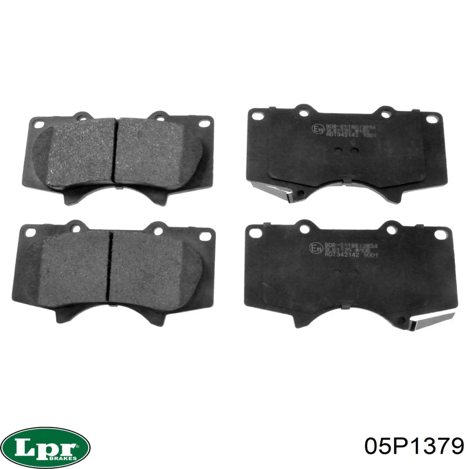 Тормозные колодки LPR 05P1379