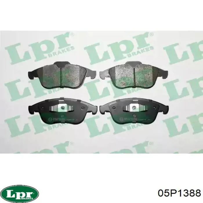 Колодки LPR 05P1388 цена, от 26.30 USD