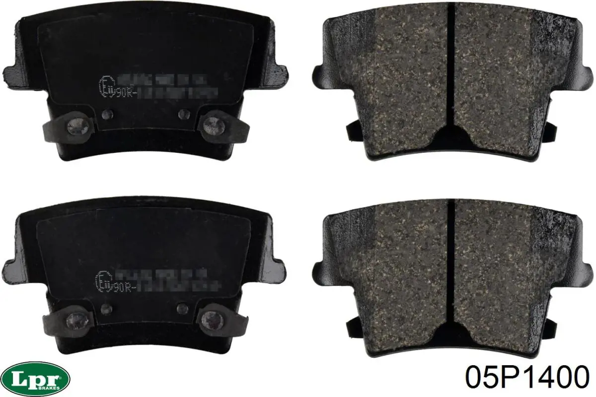 Задние дисковые колодки LPR 05P1400