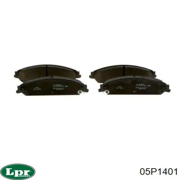 Купить 05P1401 LPR Колодки тормозные