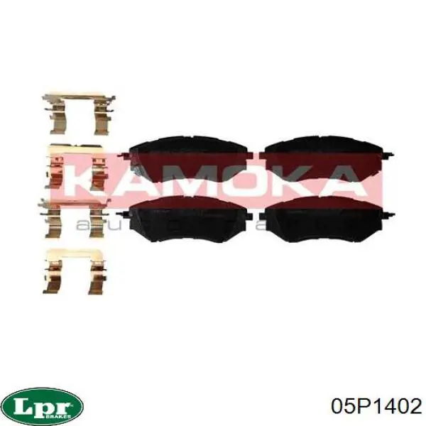 Купить 05P1402 LPR Колодки тормозные