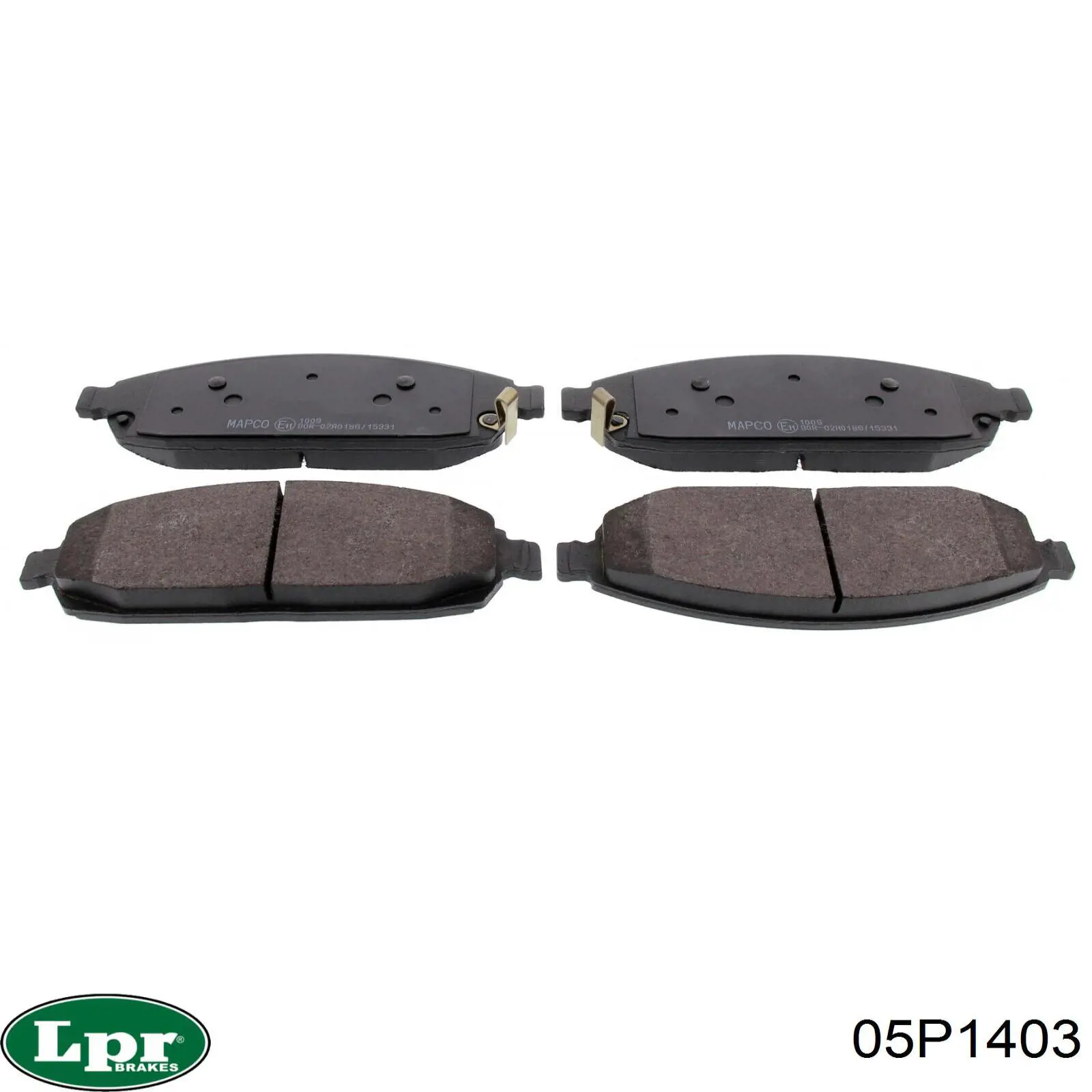 05P1403 LPR Колодки передние