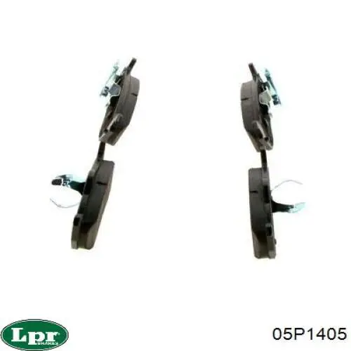Задние тормозные колодки 05P1405 LPR