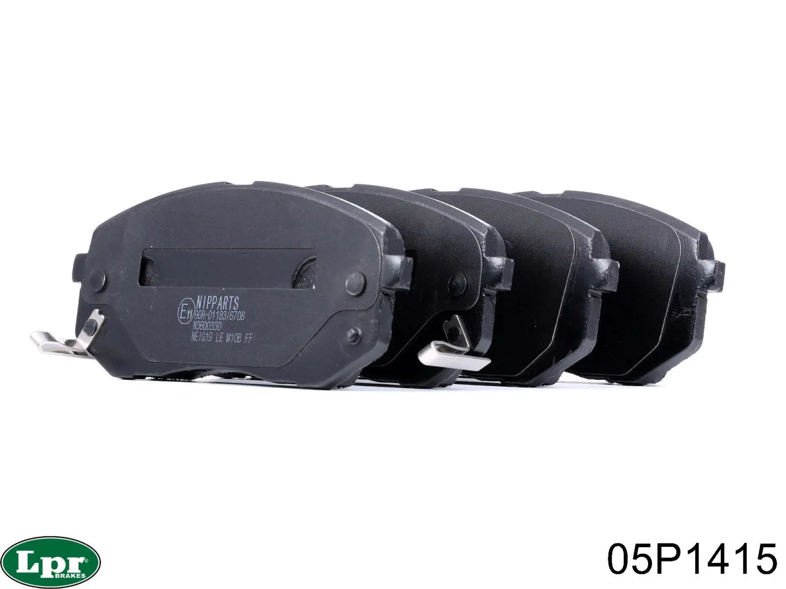 05P1415 LPR Колодки передние