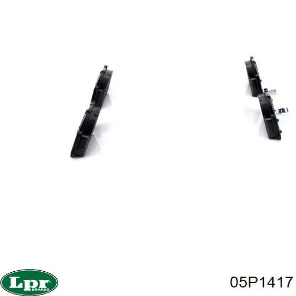 05P1417 LPR Колодки тормозные дисковые комплект