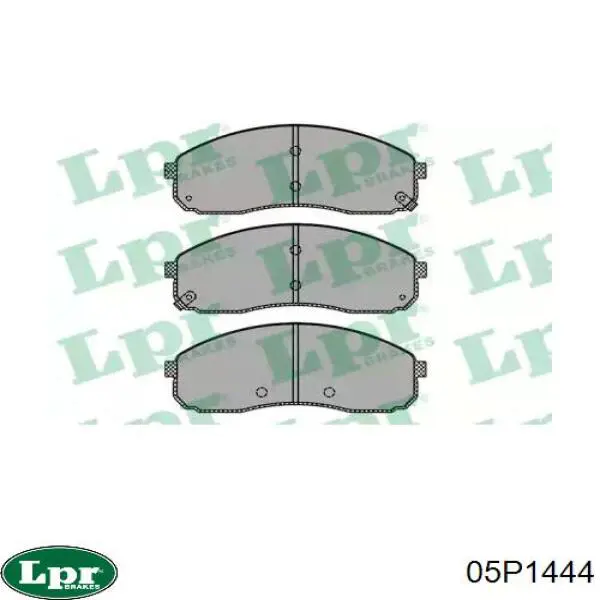05P1444 LPR передние тормозные колодки