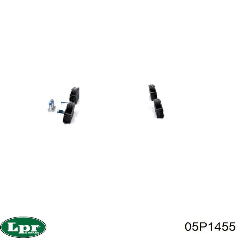 Задние дисковые колодки LPR 05P1455