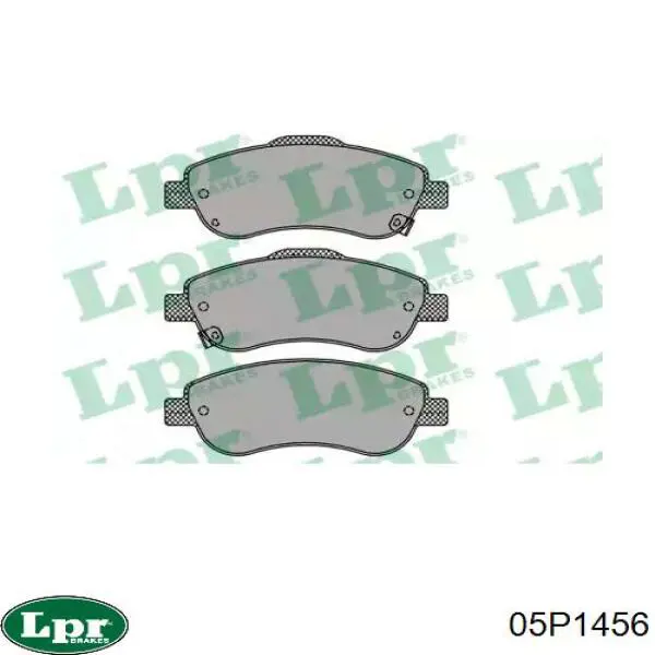 05P1456 LPR Колодки передние