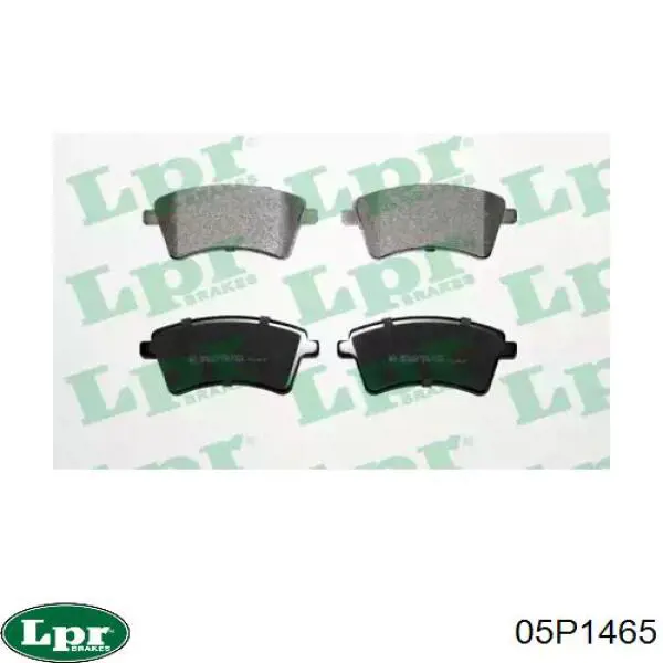 Тормозные колодки LPR 05P1465