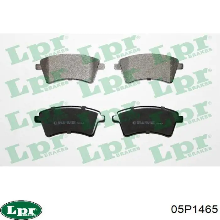 Купить 05P1465 LPR Колодки тормозные