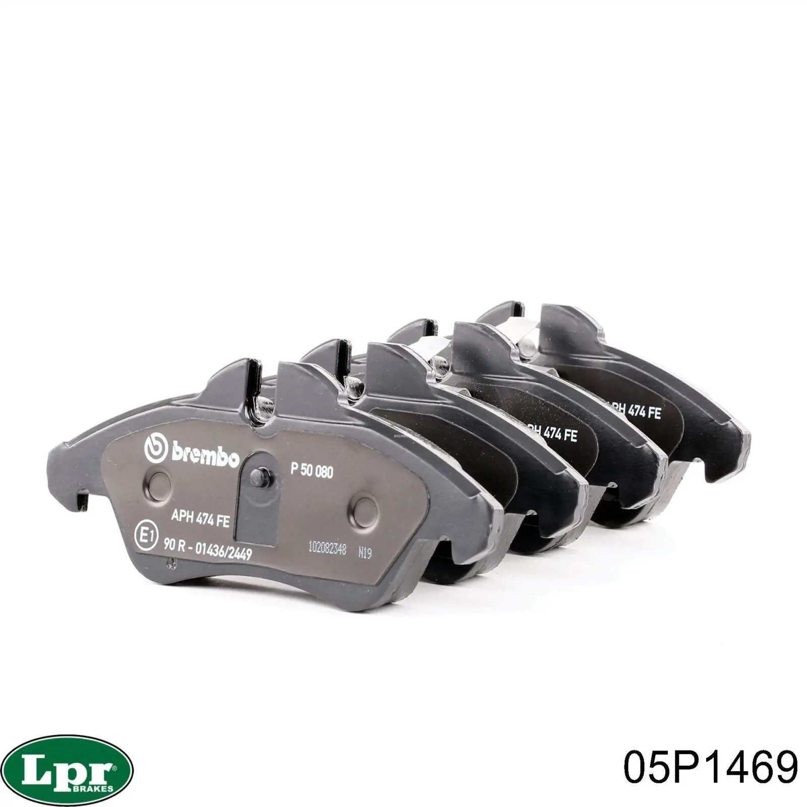 Передние тормозные колодки 05P1469 LPR
