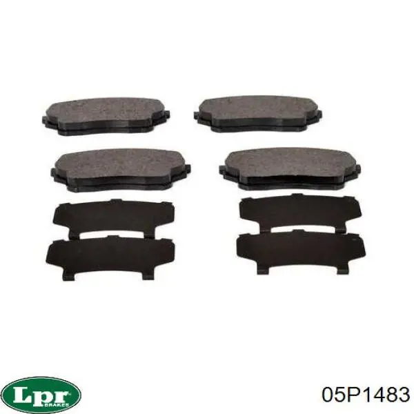Тормозные колодки LPR 05P1483