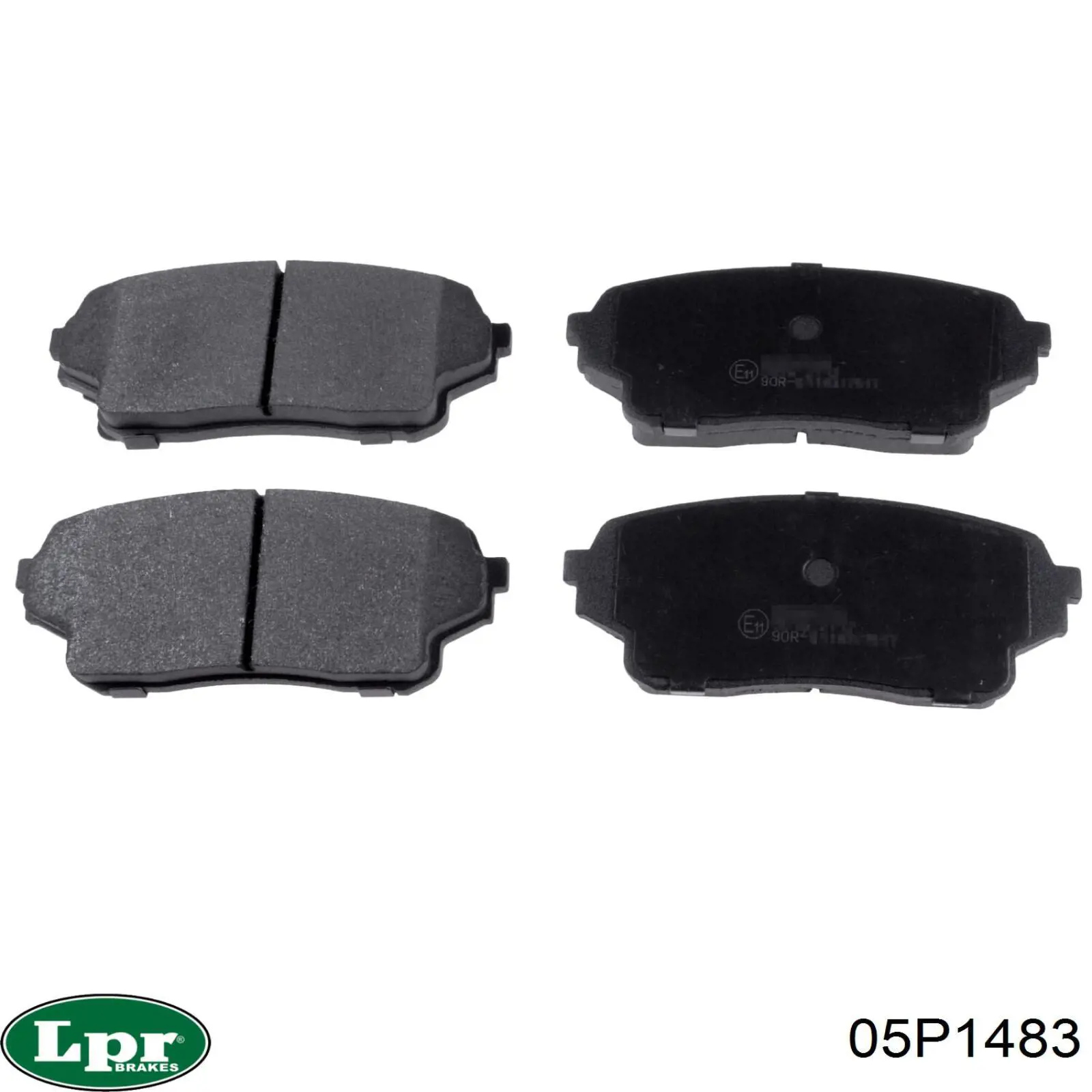 Передние тормозные колодки 05P1483 LPR