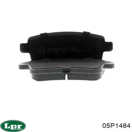 Задние тормозные колодки 05P1484 LPR