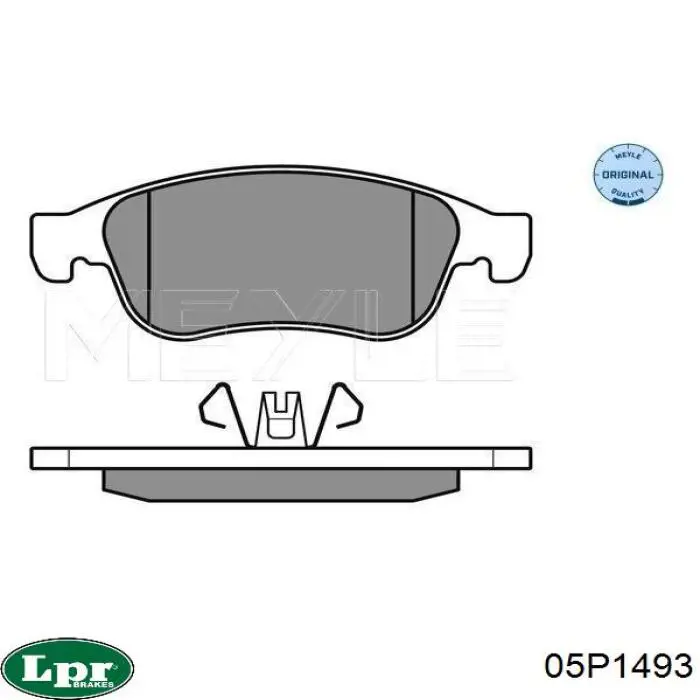 Тормозные колодки LPR 05P1493