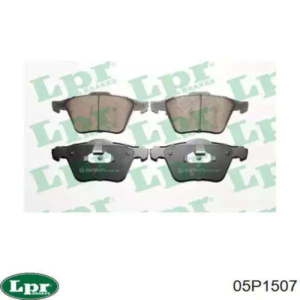 Колодки LPR 05P1507 цена, от 37.34 USD