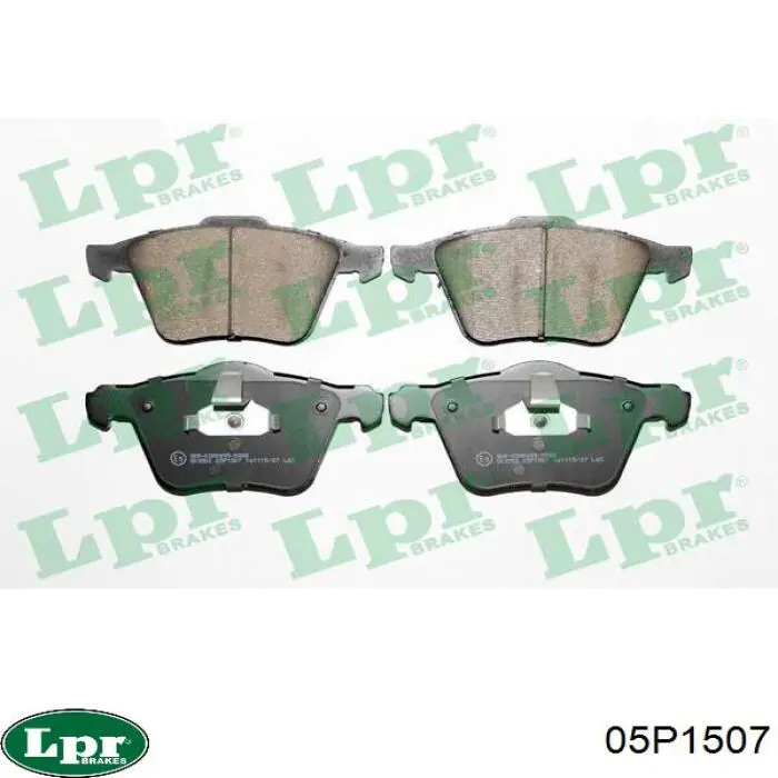 Передние тормозные колодки 05P1507 LPR