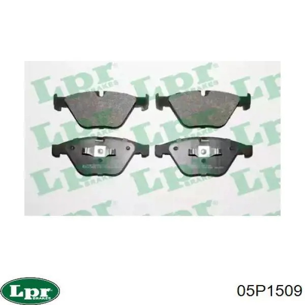 05P1509 LPR Колодки передние
