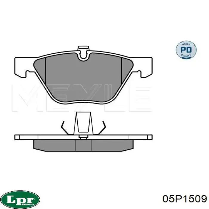 Тормозные колодки LPR 05P1509