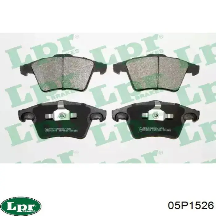 Купить 05P1526 LPR Колодки тормозные