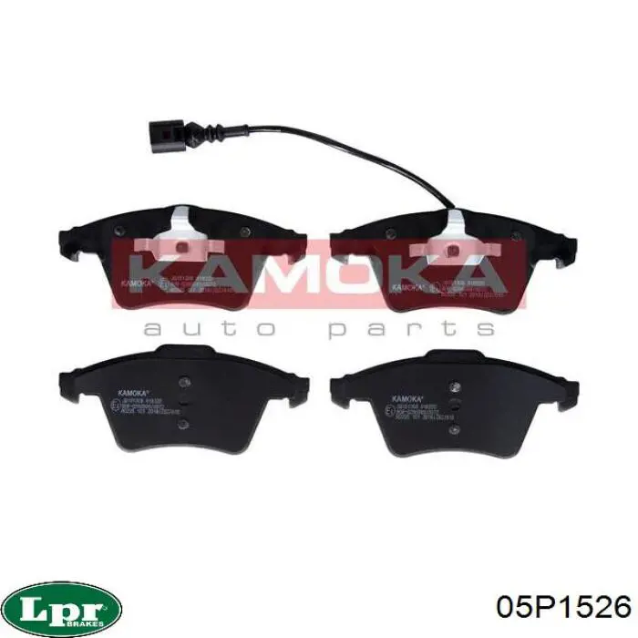 Передние тормозные колодки 05P1526 LPR