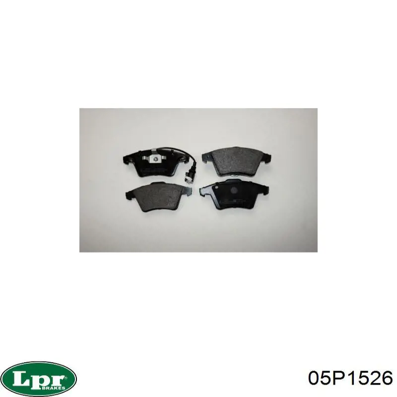 05P1526 LPR Колодки передние