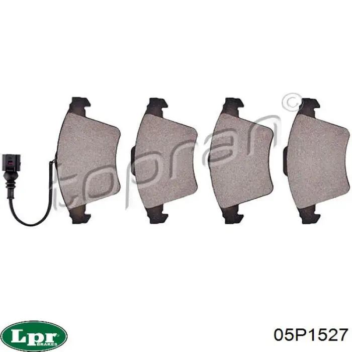 Передние тормозные колодки 05P1527 LPR