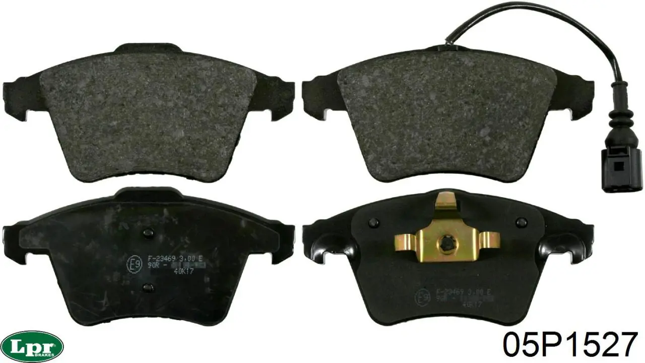 Колодки LPR 05P1527 цена, от 30.32 USD