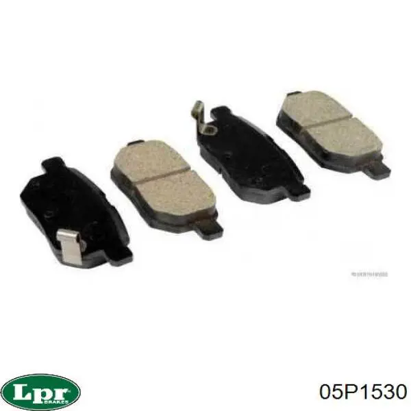 Купить 05P1530 LPR Колодки тормозные задние, дисковые