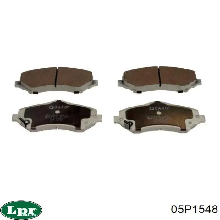 Передние тормозные колодки 05P1548 LPR