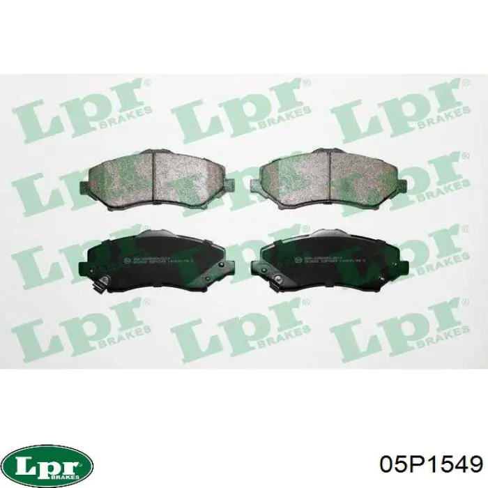 Купить 05P1549 LPR Колодки тормозные
