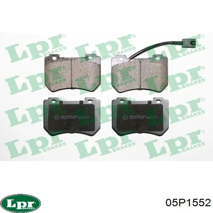 Передние тормозные колодки 05P1552 LPR