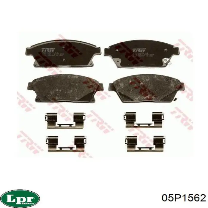 Купить 05P1562 LPR Колодки тормозные