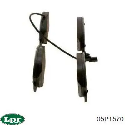 Задние дисковые колодки LPR 05P1570