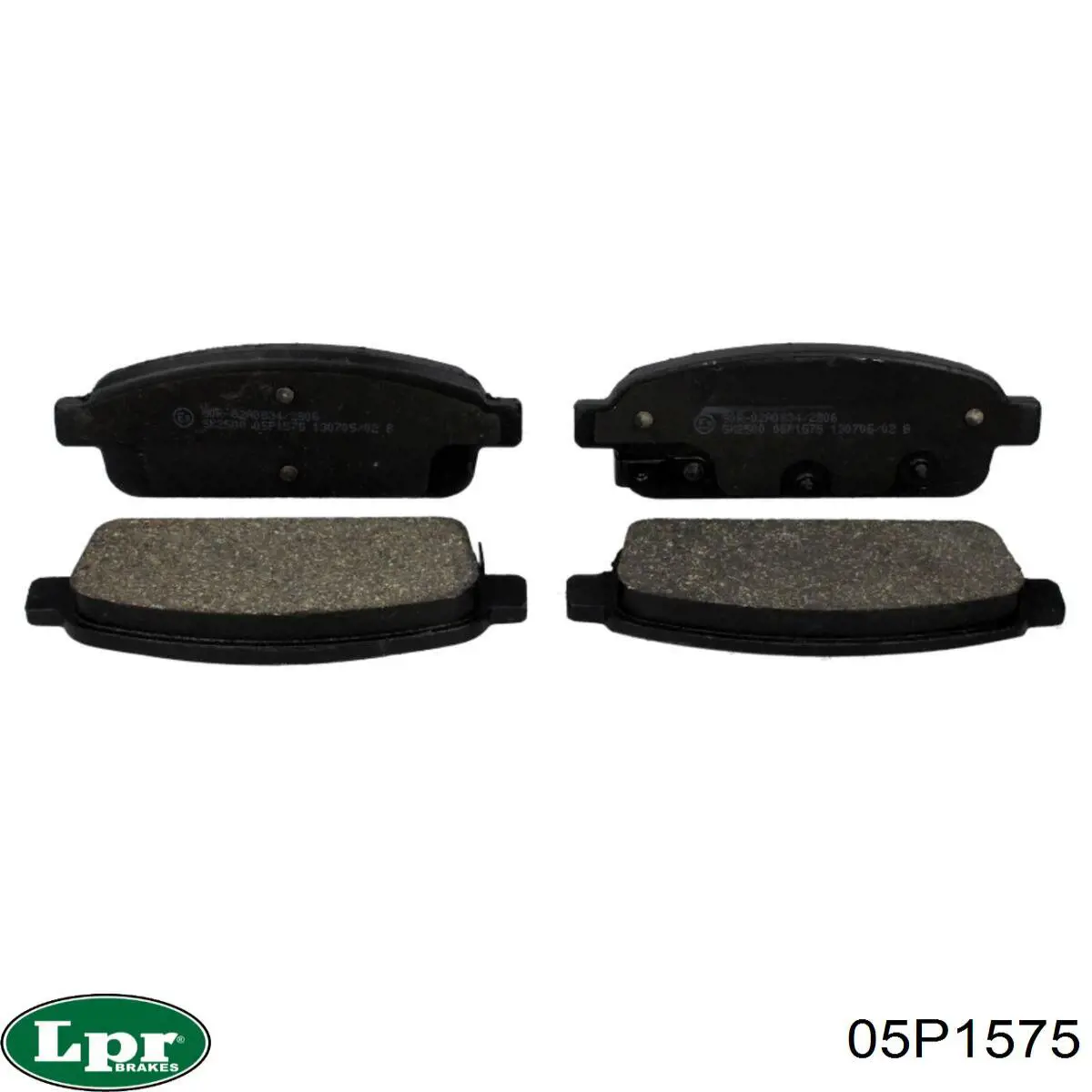 Задние тормозные колодки 05P1575 LPR