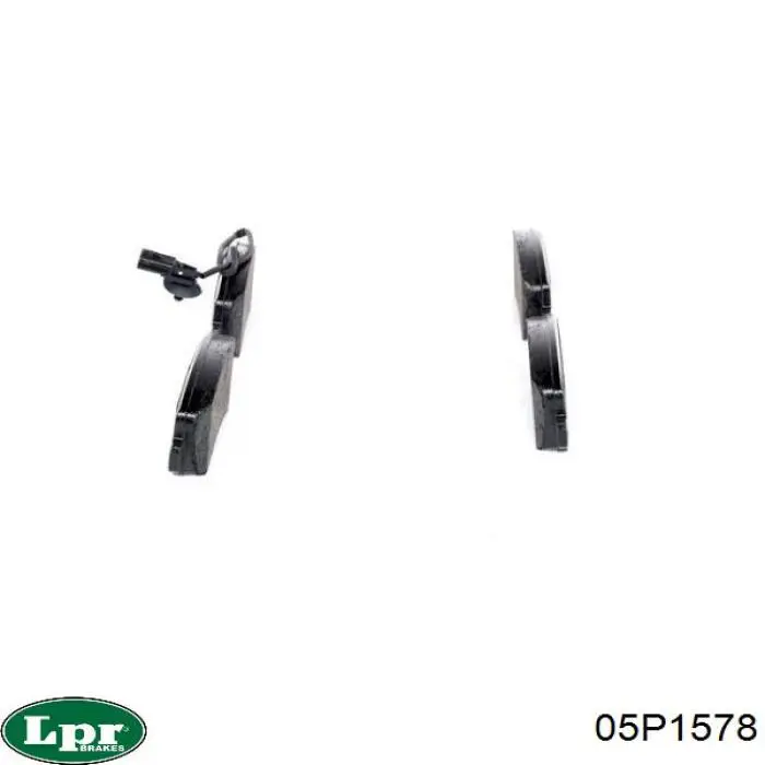 Задние тормозные колодки 05P1578 LPR