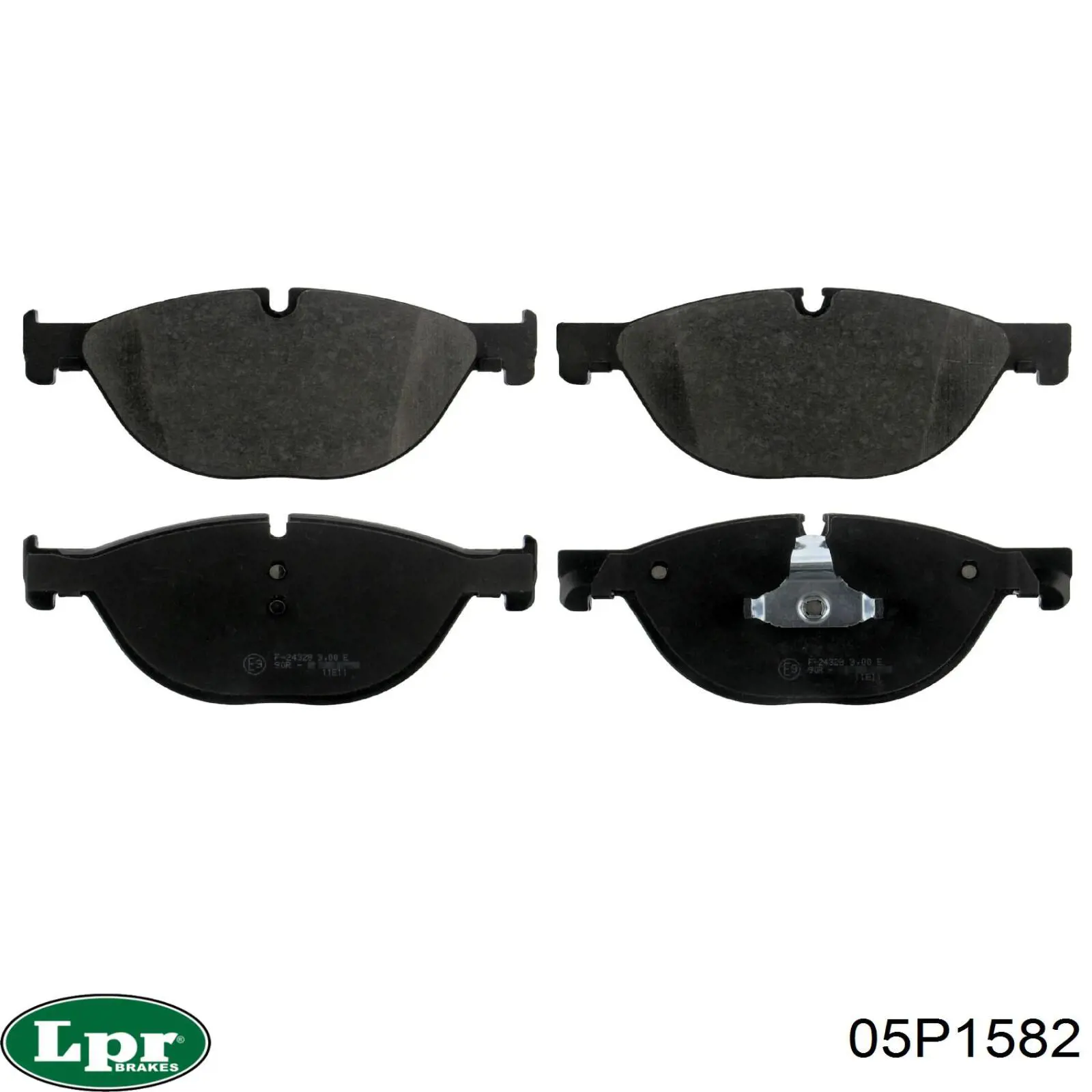 Передние тормозные колодки 05P1582 LPR