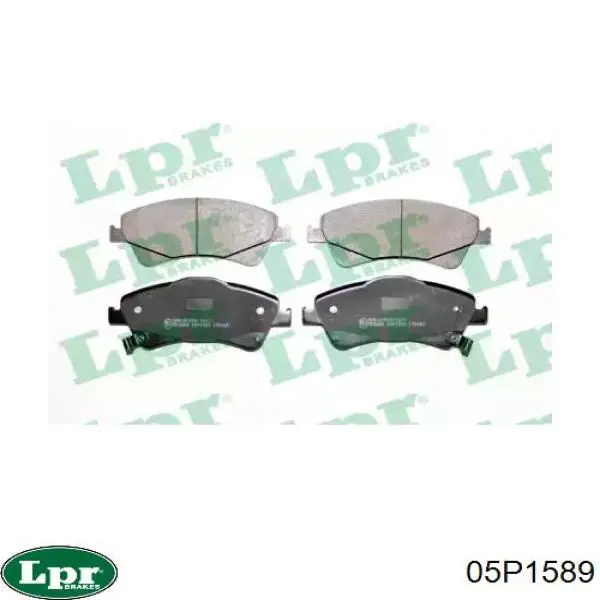 Купить 05P1589 LPR Колодки тормозные