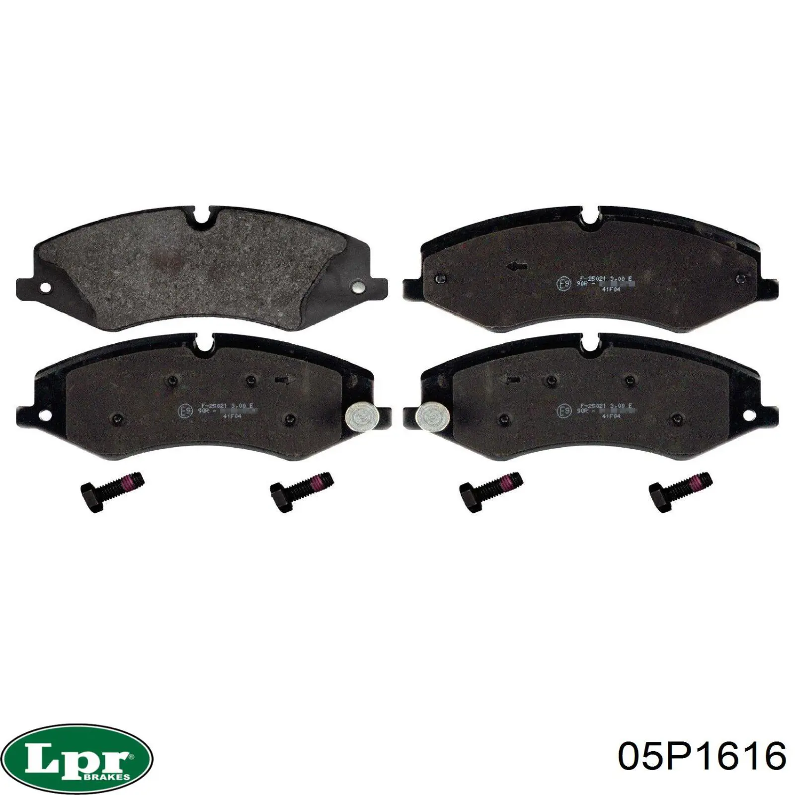 Купить 05P1616 LPR Колодки тормозные