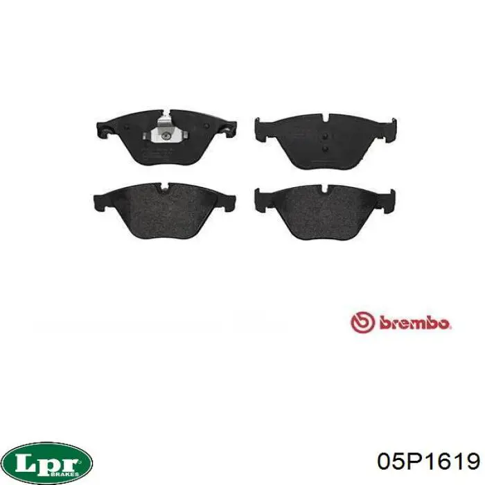 Купить 05P1619 LPR Колодки тормозные