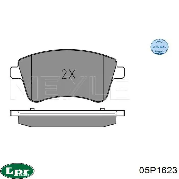 Тормозные колодки LPR 05P1623
