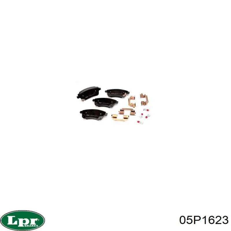 Колодки LPR 05P1623 цена, от 19.78 USD