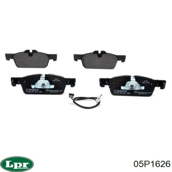 Купить 05P1626 LPR Колодки тормозные
