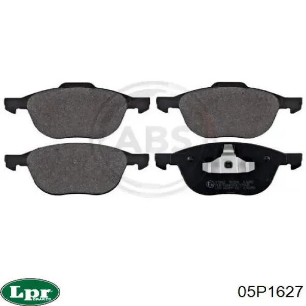 Передние тормозные колодки 05P1627 LPR