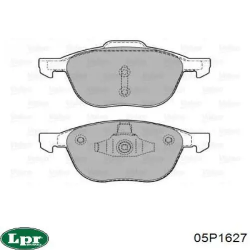 Тормозные колодки LPR 05P1627