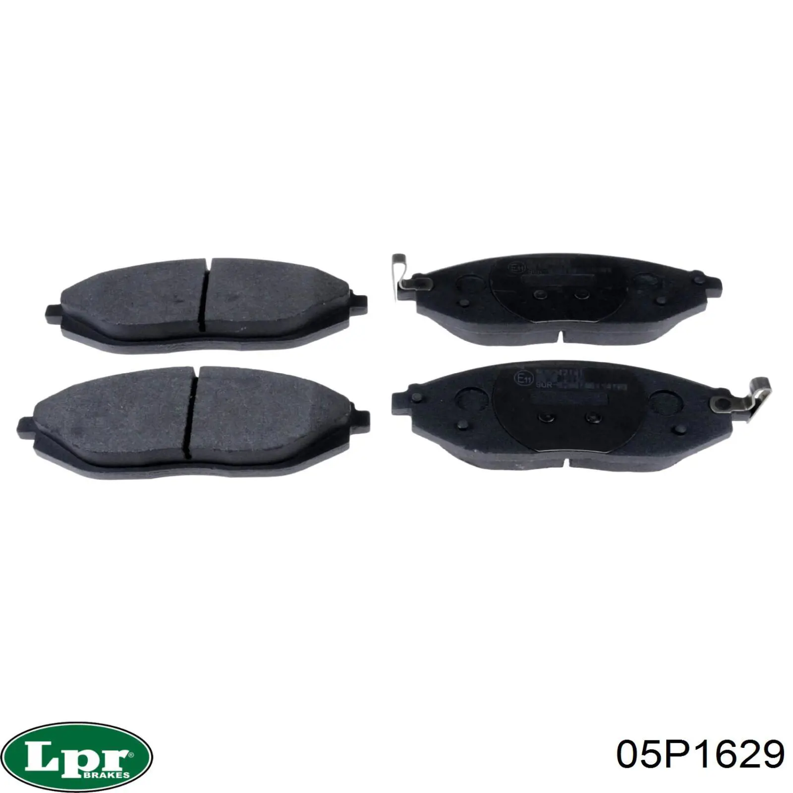 Передние тормозные колодки 05P1629 LPR