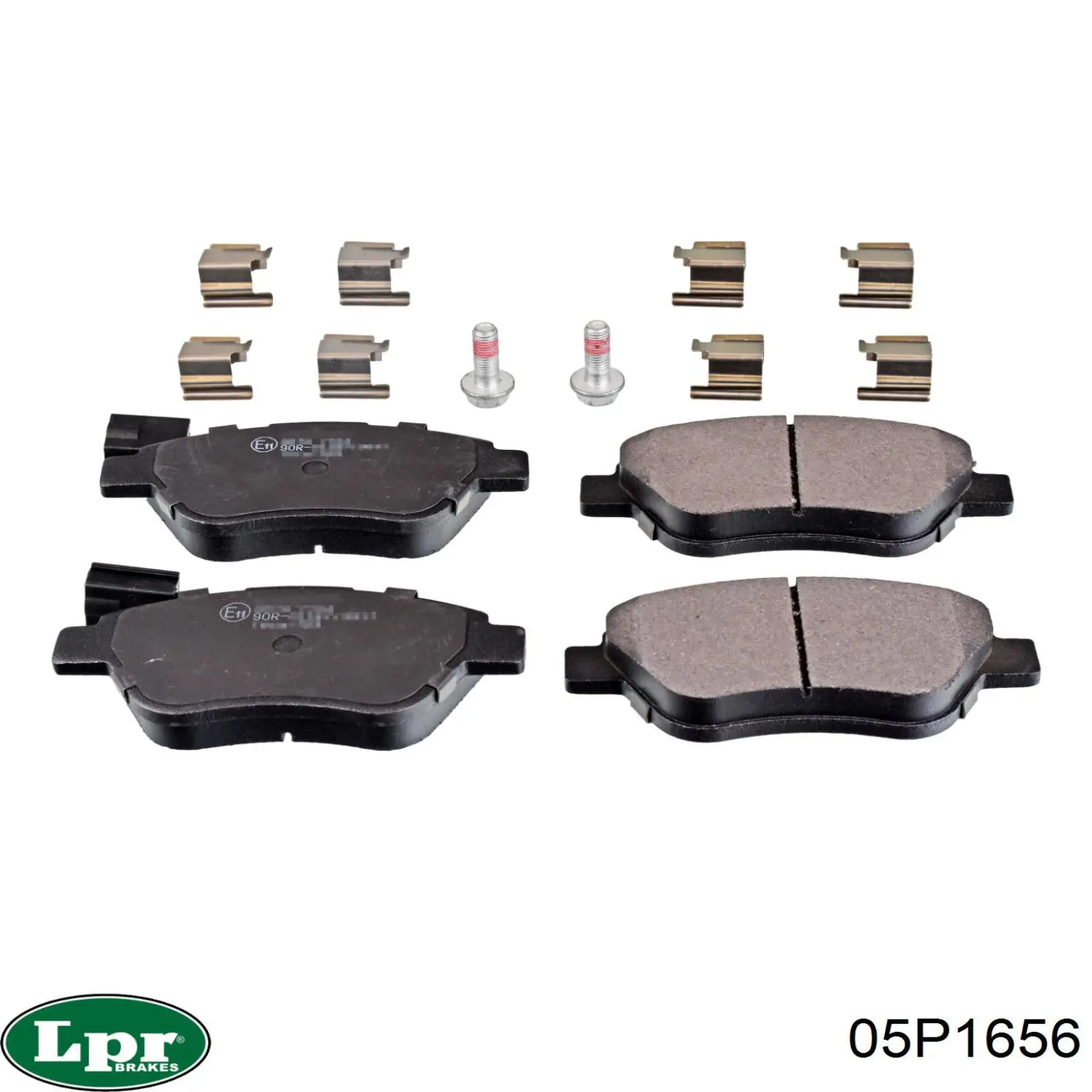 Купить 05P1656 LPR Колодки тормозные