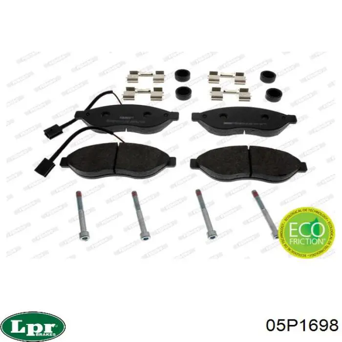 Тормозные колодки LPR 05P1698